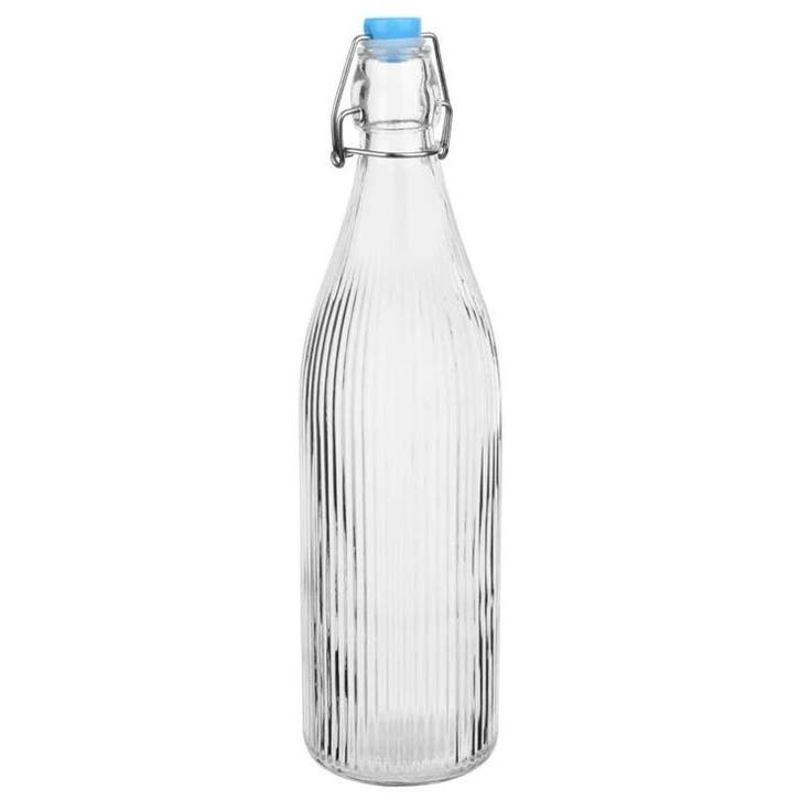 Flessen | Glas | 1L | Beugelsluiting | 6 Stuks |, Zakelijke goederen, Horeca | Keukenapparatuur, Nieuw in verpakking, Verzenden