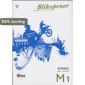 Blikopener m1 vmbo-kgt Werkboek 9789034523051 J. van Nassau, Verzenden, J. van Nassau