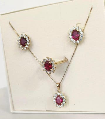 Sans prix de réserve - Ensemble de bijoux 3 pièces Argent, Bijoux, Sacs & Beauté, Bijoux anciens