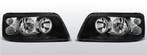 koplampen | geschikt voor Volkswagen T5 2003-2009 | zwart, Verzenden, Nieuw, Volkswagen