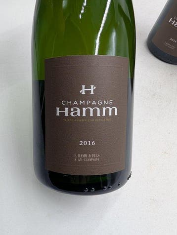 2016 Hamm - Champagne Brut - 3 Flessen (0.75 liter), Nieuw
