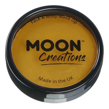 Moon Creations Pro Face Paint Cake Pots Mustard 36g, Hobby en Vrije tijd, Verzenden, Nieuw