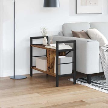 vidaXL Boekenplank Oud Hout 75 x 30 x 58,5 cm Bewerkt hout, Huis en Inrichting, Verzenden, Nieuw