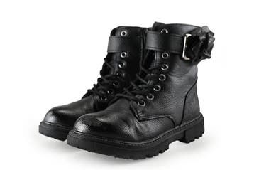Nelson Veterboots Meisjes in maat 31 Zwart, Verzenden, Jongen of Meisje, Schoenen, Nieuw