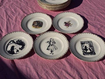 Villeroy & Boch - Service de table (5) - Céramique - Alice, Antiquités & Art