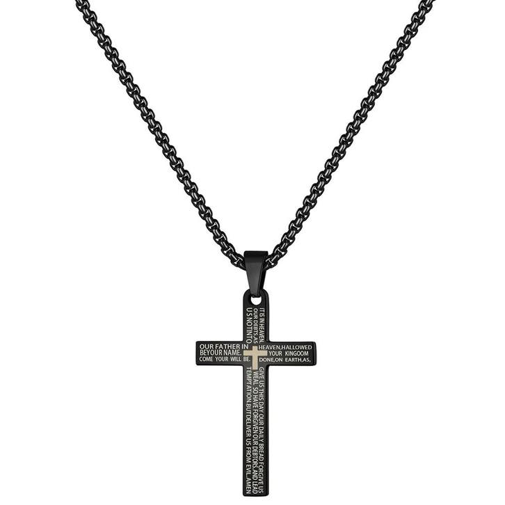 Fako Bijoux - Cubaans Kruis Voor Mannen Medium - Ketting Met, Handtassen en Accessoires, Kettingen, Verzenden