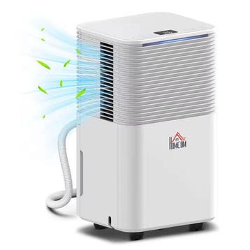 Draagbare Dehumidifier - 2L Elektrische Ontvochter - Wit, Verzenden