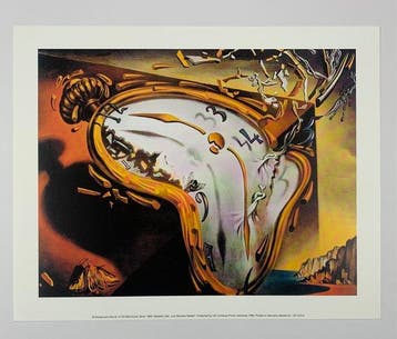 Salvador Dali (1904-1989) - Les Montres Molles - Iconic