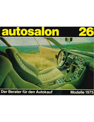 1975 AUTOSALON 26, Nieuw