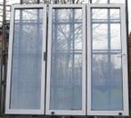 aluminium harmonicadeur , schuifwand , deur , pui 216 x 212, Bricolage & Construction, Châssis & Portes coulissantes, Ophalen of Verzenden