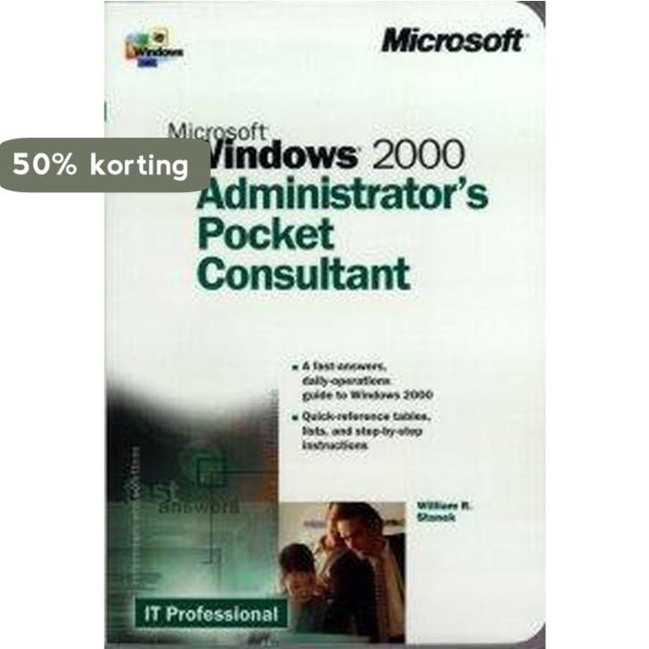 MS WIN 2000 ADMIN POCKET CONS 9780735608313, Boeken, Taal | Engels, Gelezen, Verzenden
