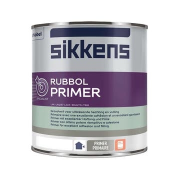 Sikkens Rubbol Primer - 1L RAL 9010 | Zuiver Wit 1L, Verzenden, Nieuw