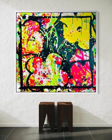 Mikko - Warhol Flowers Street Graff - XXL (NO RESERVE!)