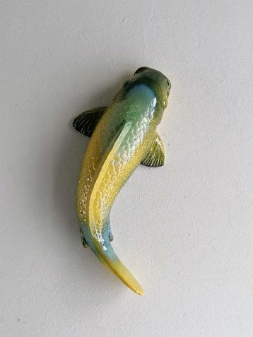 Vanessa Bonino - sculptuur, Koi carp - 32 cm - Koikarper -