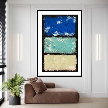 Dam Domido - Oceanic atmosphere - 130 x 80 cm