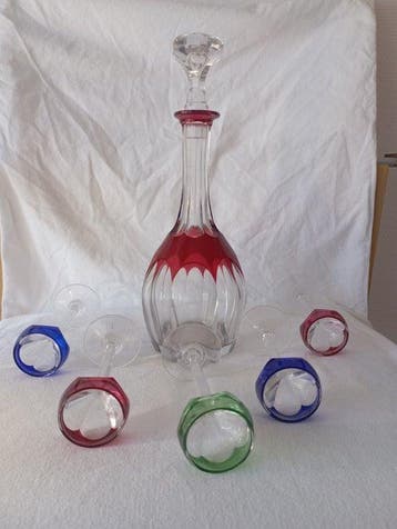 Saint Louis - Drankservies (7) - Kristal, Glas, Antiek en Kunst