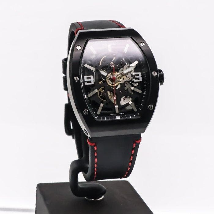 Murex - Skeleton Automatic - MUA662SK-BL-5 - Sans prix de, Handtassen en Accessoires, Horloges | Heren