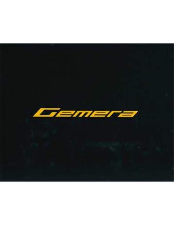 2020 KOENIGSEGG GEMERA BROCHURE ENGELS, Ophalen of Verzenden