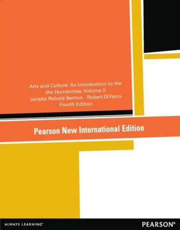Arts and Culture: Pearson New International Edition, Verzenden, Gelezen, Benton Janetta