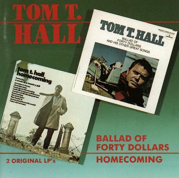 Tom T. Hall - Ballad Of Forty Dollars/Homecoming, Cd's en Dvd's, Cd's | Pop, Gebruikt, Verzenden