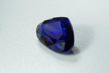 1 pcs Blauw Saffier - 1.07 ct - Antwerp Laboratory for, Nieuw