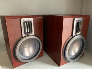 Philips - FWB-MCM760 / 2-Way Bass-Reflex Bookshelf with, Nieuw