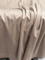Tissu en velours taupe prestigieux - Textile - 2.84 m - 2.07