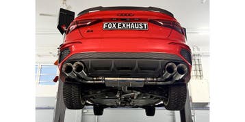 FOX Audi S3 GY - sedan half systeem van OPF met uitlaatklepp, Verzenden
