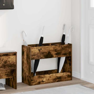 vidaXL Opslaghaak & Rek Rook Eiken 65 x 24 x 50 cm Bewerkt, Maison & Meubles, Verzenden
