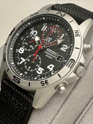 Seiko - Chronograph - Zonder minimumprijs - SND399P1