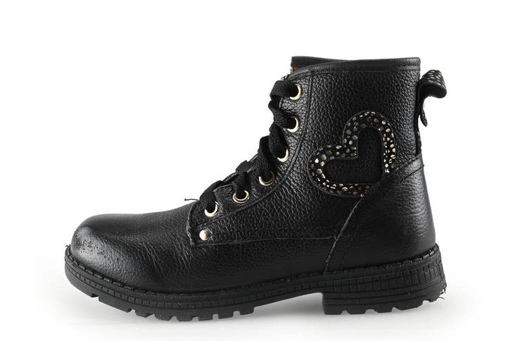 Nelson Veterboots Meisjes in maat 29 Zwart, Kinderen en Baby's, Kinderkleding | Schoenen en Sokken, Jongen of Meisje, Zo goed als nieuw