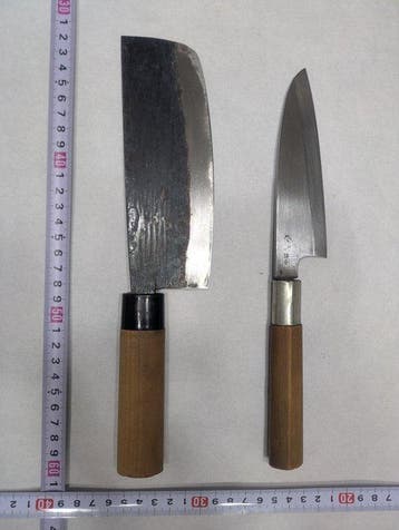 Keukenmes - Staal, Hout - Japan - Traditioneel in Japan