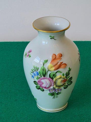 Herend - Vaas - Tulpenboeket - Porselein