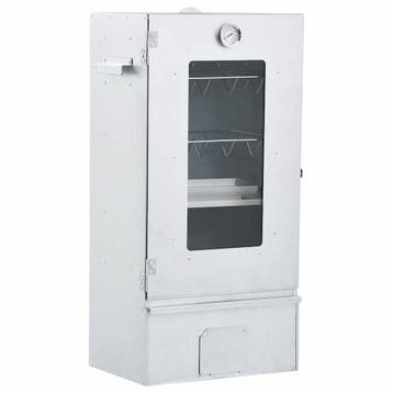 vidaXL BBQ-rookoven met 1 kg houtsnippers 44,5x29x83 cm, Verzenden