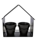 Decorek House x2 pots metaal, Verzenden, Nieuw