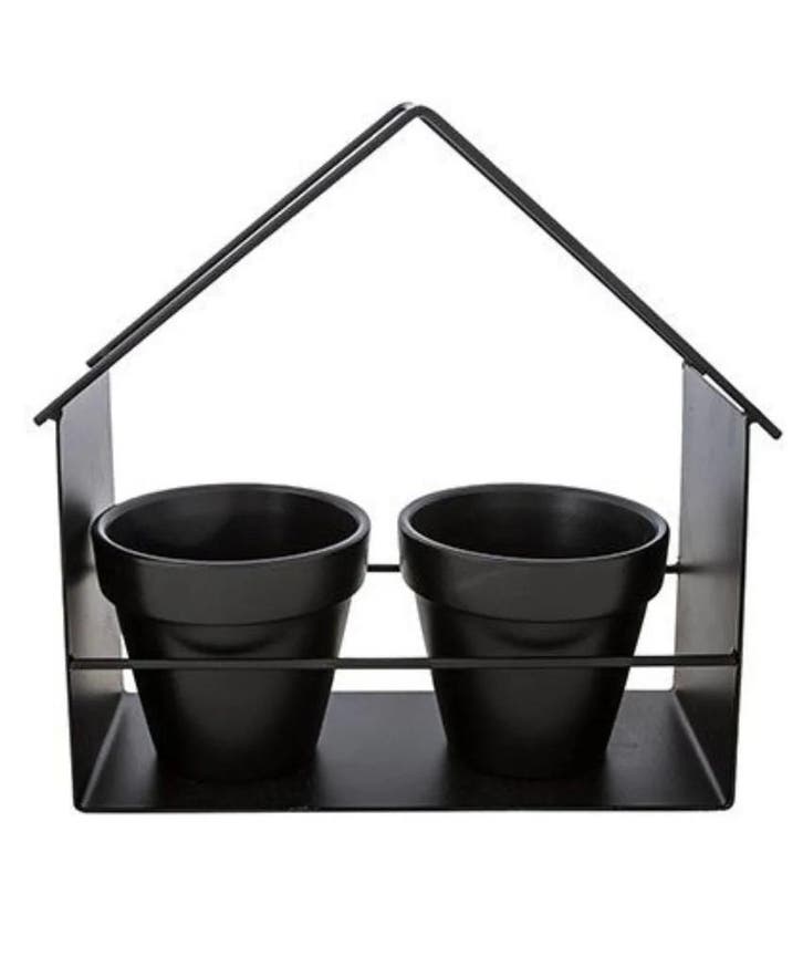 Decorek House x2 pots metaal, Maison & Meubles, Accessoires pour la Maison | Bougeoirs & Bougies, Envoi