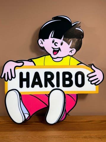 Haribo - Enseigne lumineuse - Plexiglass