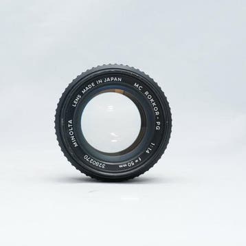 Minolta MC Rokkor-PG 1,4/50mm | Objectif principal, Nieuw