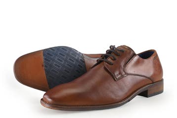 Henk Ter Horst Veterschoenen in maat 40 Cognac, Overige kleuren, Verzenden, Zo goed als nieuw, Veterschoenen