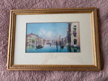 Umberto Ongania - Velectian Canal, Antiek en Kunst