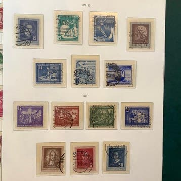 Duitse Democratische Republiek (DDR) 1952 - Jaargang op