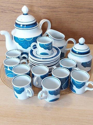 Villeroy & Boch - Koffieservies voor 10 - Porselein