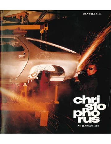 1980 PORSCHE CHRISTOPHORUS MAGAZINE 163 DUITS, Ophalen of Verzenden