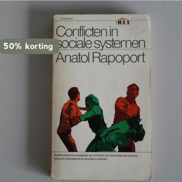 Conflicten in sociale systemen 9789027453082 Rapoport, Livres, Verzenden, Rapoport