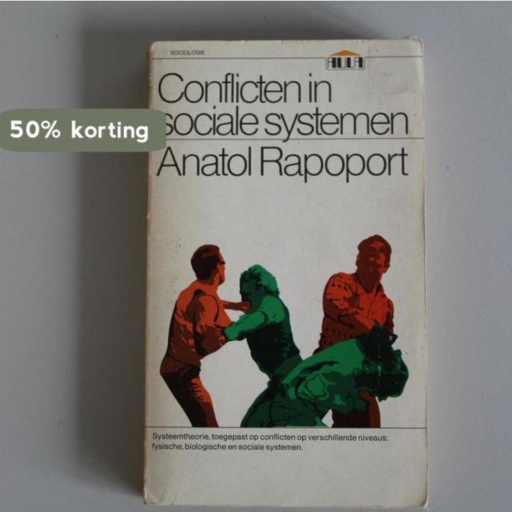Conflicten in sociale systemen 9789027453082 Rapoport, Livres, Livres Autre, Envoi