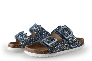 Colors of California Slippers Meisjes in maat 32 Zilver, Verzenden, Schoenen
