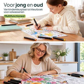 Twinmarkers 168 stuks voor volwassenen - Alcohol markers, Verzenden, Zo goed als nieuw