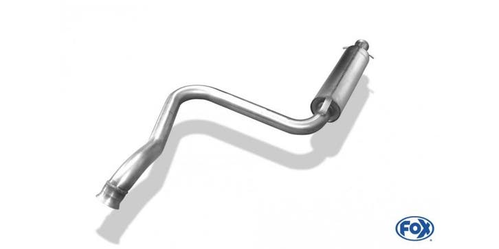 FOX Saab 900 II voordemper, Autos : Pièces & Accessoires, Systèmes d'échappement, Envoi