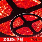 LEDstrip 5m Rood Gebruiksklaar, Ophalen of Verzenden