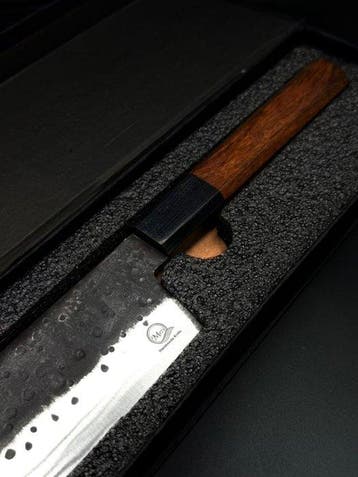 Keukenmes - Japanse stijl. Professioneel chef-mes, met de